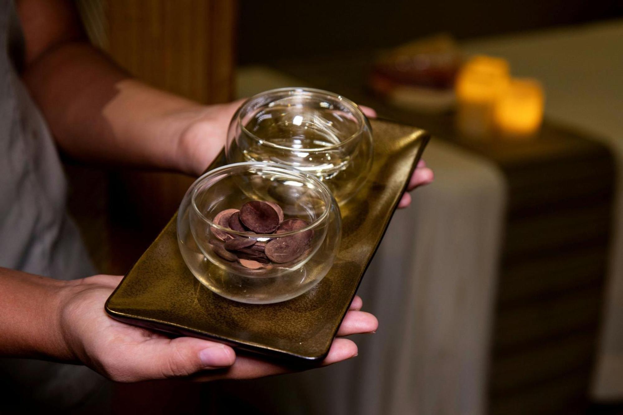 Santa Marta Marriott Resort Playa Dormida Kültér fotó A chocolate tasting